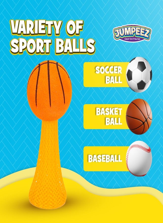 IPIDIPI TOYS ألعاب IPIDIPI TOYS Jumpeez الرياضية - عبوة من 24 لعبة إطلاق زنبركية قفزية - مثالية كهدية للأطفال، أو هدايا لحفلات أعياد الميلاد، أو جوائز مدرسية للأولاد والبنات - Image 2